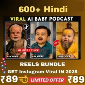 500+ VIRAL AI BABY PODCAST BUNDLE 500+ VIRAL AI BABY PODCAST BUNDLE